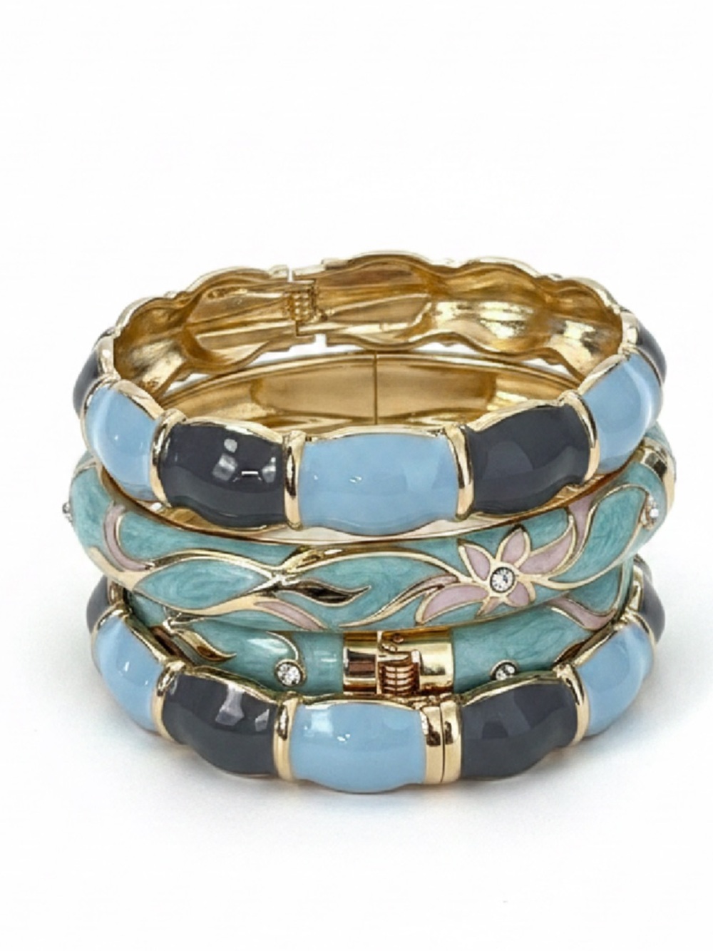 Stacked Bangles